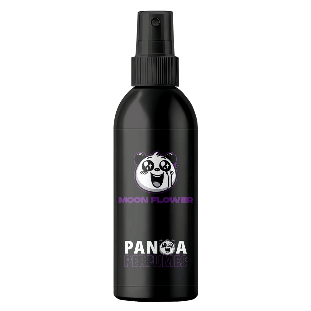 Uso del ambientador para coche Moon Flower Lágrimas de Panda, fragancia floral con jazmín aplicada en el interior del coche