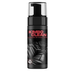 Kymbo Clean limpiador espumante para cuero y tapicería textil del coche 150 ml, elimina manchas sin residuos