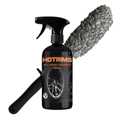 PACK HOT RIMS 500 ML + CEPILLO DE LLANTAS - Lagrimas De Panda