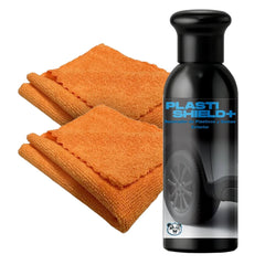 PACK PLASTISHIELD 150 ML + 2 MICROFIBRAS - Lagrimas De Panda