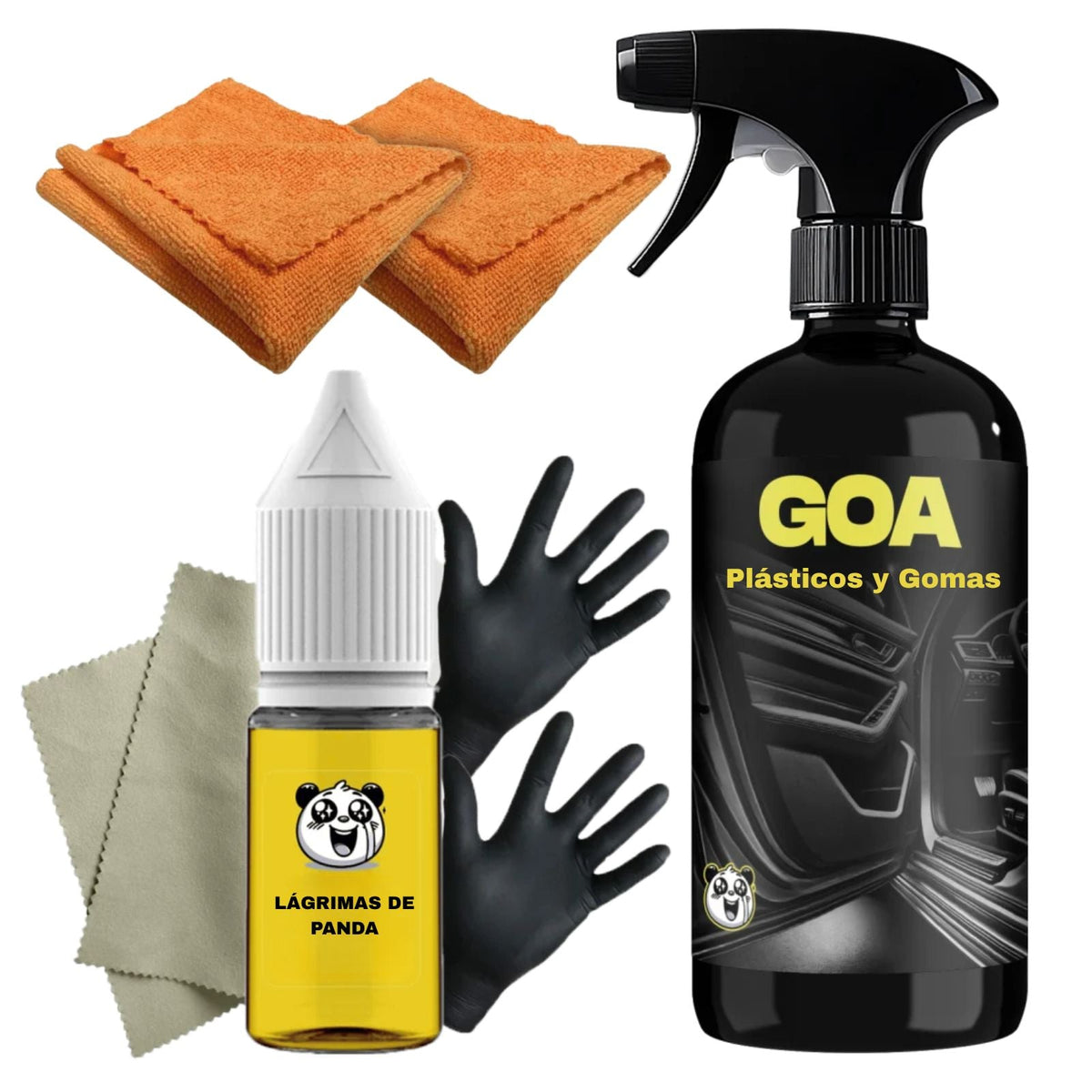 BESTSELLER COMBO – PACK DETAILING COCHE - Lagrimas De Panda