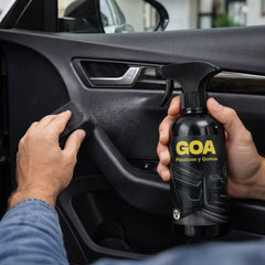 GOA dressing multifunción 3 en 1 para plásticos interiores y neumáticos del coche, 500 ml Lágrimas de Panda