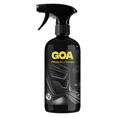 GOA dressing multifunción 3 en 1 para plásticos interiores y neumáticos del coche, 500 ml Lágrimas de Panda