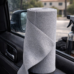 Paño microfibra 200 GSM separado del rollo Lágrimas de Panda, limpieza sin marcas para detailing del coche